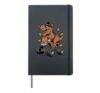 Thanksgiving Dino Truck Fall Trex Boys Kids Toddler Hardcover Journal, Black