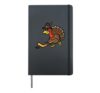 Thanksgiving Ice Hockey Turkey Day Fall Men Boys Kids Youth Hardcover Journal, Black