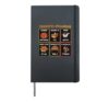 Thanksgiving Phonics Reading Teacher Thankful Syllables Gift Hardcover Journal, Black