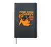 Thanksgiving Pour Some Gravy On Me Turkey Day Men Women Kids Hardcover Journal, Black