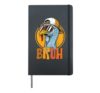 Thanksgiving Turkey Bruh Fall Boy Funny Gobble Thankful Hardcover Journal, Black
