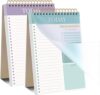 Thboxes 2 Pack To Do List Notepad, A5 Undated Daily Planner Task Checklist