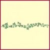 The Artful Stencil Ivy Garland Border Stencil - Reusable Mylar 16.5 x 3in