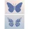 The Artful Stencil Monarch Butterfly Stencil - Reusable Mylar for Crafts