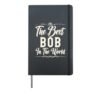 The Best Bob In The World Hardcover Journal, Black