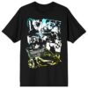 The Breakfast Club Men's Graphic Tee Iconic Character Illustration Short-Sleeve Crew Neck T-Shirt-XS Black