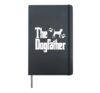 The Dogfather Father s Day Hardcover Journal, Black