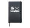 The Gamefather Fun Gaming Fathers Day Parody Gamer Dad Papa Hardcover Journal, Black
