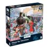 The House of Puzzles Home for Christmas Jigsaw - Big 500 Piece Jigsaws for Adults, Extra Large Pieces, Artist Illustrated, Scenic Landscape, Deluxe Puzzle Gifts