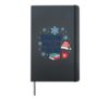 The More It Snows, the More I Read Hardcover Journal, Black