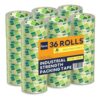The Name 36 Rolls Packing Tape, 1.88” x 110 Yards, Lightweight Moving & Storage Clear Tape for Shipping, Strong Clear Tape Heavy Duty, Moving Supplies, Office Supplies