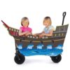Thenshop Halloween Noah's Ark Ship Wagon Cover Creative DIY Wagon Costumes Cover for Halloween Noah's Ark Family Party Decorations Festival Accessories