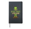 The Physical Therapy Leprechaun Matching St Patricks Day Hardcover Journal, Black