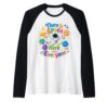 There is Space Here for Everyone Cute Teacher Back to School Raglan Baseball Tee