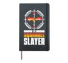 The Squirrel Slayer Squirrel Hardcover Journal, Black