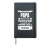 They Call Me Papa Special Grandpa Hardcover Journal, Black