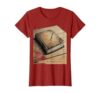 They Told Me This Was Fiction Dystopian Political Warning T-Shirt, Women, Cranberry Red, Medium