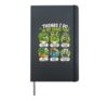 THINGS I DO IN MY SPARE TIME LOOK AT PLANTS Funny Gardening Hardcover Journal, Black