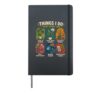 THINGS I DO IN MY SPARE TIME LOOK AT PLANTS Funny Gardening Hardcover Journal, Black