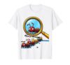 Third Grade Ant Explorer Magnifying Glass Design T-Shirt, Men, White, XX-Large