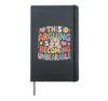 This Arguing Is Becoming Unbearable Bear Puns - Hardcover Journal, Black