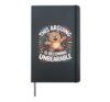 This Arguing Is Becoming Unbearable Bear Puns |- Hardcover Journal, Black