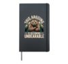 This Arguing Is Becoming Unbearable Bear Puns - Hardcover Journal, Black