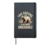 This Arguing Is Becoming Unbearable Bear Puns - Hardcover Journal, Black