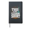 This Is My Cleaning Hardcover Journal, Black