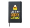 This Is My Corny Costume Funny Halloween Hardcover Journal, Black