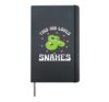 This Kid Loves Snakes Hardcover Journal, Black