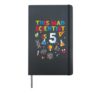 This Mad Scientist Is 5-5th Birthday - Science Birthday Hardcover Journal, Black