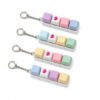 THLUSDY Keyboard Fidget Clicker, Mini Keychain Clicker for Anxiety Relief & Focus, Stress Relief Gift for Adults and Teens, 4 Pack (Love)