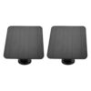 Thonlai 2PCS Panels for Pro 3 4 5S IP65 Weather Proof Rechargeable Solar