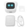 Thonlai Al Desk Robot Emotion Recognition Interactive Talking Al Robot Pet (White)