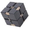 Thonlai Handheld Fidget Toy Metal Cube for Stress Relief and Deep in