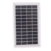 Thonlai Outdoor Portable Solar Panel Semi Flexible 3W for Solar Street Lights RVs Cars Gardening Polysilicon 220 X 135 X 18mm