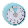 Thonlai Stainless Steel Countdown Kitchen Timer Magnetic Visual Timer for Cooking and Classroom 2.4x1.5in