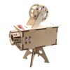 Thonlai Wooden Projector Model Building Kit Educational Puzzle for Children Age 8 and Up Made of Safe Composite Wood 26 Pieces