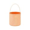 THOVSMOON Halloween Candy Bucket, Orange Gingham