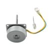 Three Phase AC Brushless Generator Motor, 3-24V Hand Crank Wind Power Alternator, 0.5-12W Metal Micro Hydro Generator for School Teaching, DIY Energy Projects, LED Output Included Learning Kit Model