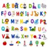 Thryvomniq Dr. Seuss’s ABC Felt Story Pieces with Hook and Loop Fasteners