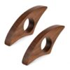 Thumb Book Page Holder, 2 Pcs Walnut Book Opener Holder
