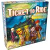 Ticket to Ride First Journey - Kids Train Board Game for Families, Strategy for Children, Board Games for Kids, Family Fun for Children & Families, 2-4 Players Ages 6+, 15-30 Min