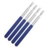 TIDTALEO 4pcs Stainless Steel Telescopic Teacher Retractable Handheld Blackboard Stick Extends for Classroom Teaching