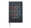 Time Isnt Lacking Growth Mindset Motivation Hardcover Journal, Black