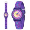 Timever Kids Analog Watches for Girls Boys with Soft Elastic Fabric Strap, Learning Time Waterproof Watch for Ages 3-12 Kids