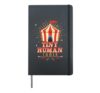 Tiny Human Tamer Carnival Circus Daycare Preschool Teacher Hardcover Journal, Black