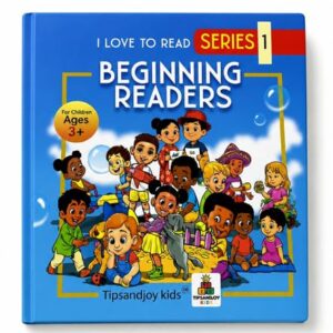 Tipsandjoy Kids I Love to Read Beginning Readers Series 1, Box Set of 10 Decodable Phonics Books, Ages 3+