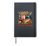 Tis The Season Baseball Fall Season Spice Halloween Autumn Hardcover Journal, Black